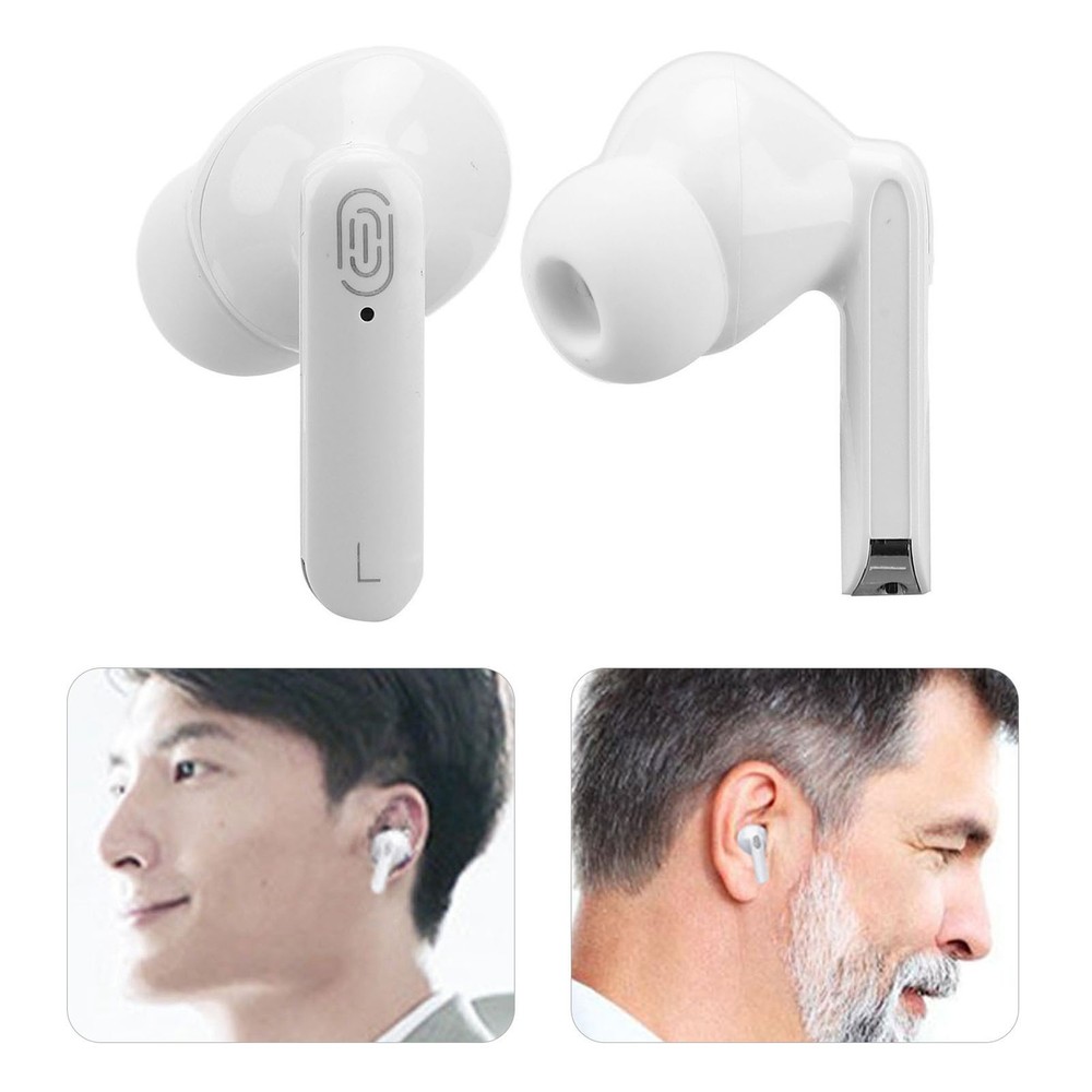 (White)Language Translator Earbuds 84 Languages 5 Translation Modes
