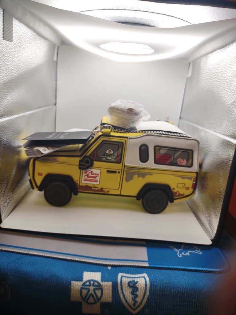 Loungefly Toy Story Pizza Planet Truck Crossbody Light Up 30th Anniversary NEW