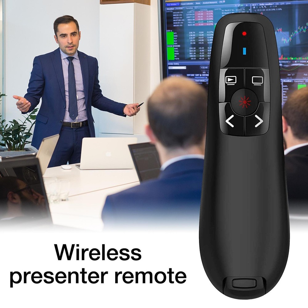 Power point Presentation Remote Wireless USB PPT Presenter Laser Pointer Clicker