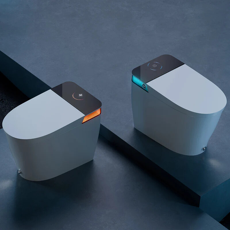 HOROW T38 Smart Toilet Bidet with Powerful Flush Auto Open/Close Lid Art Light