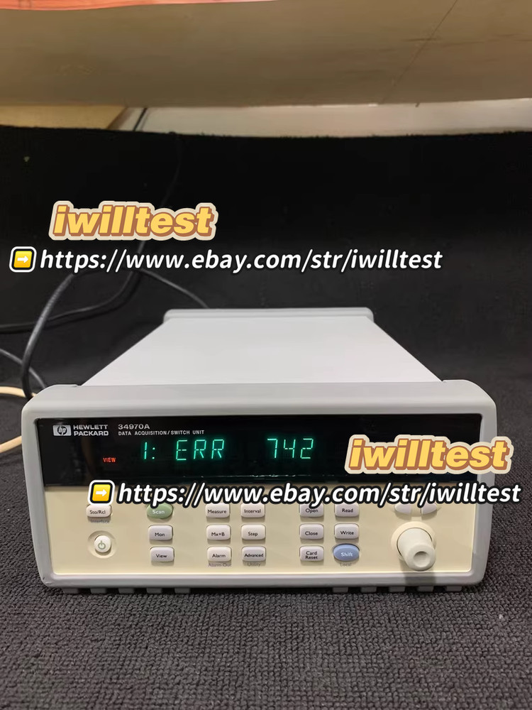 HP 34970A Data ACQUISITION /SWITCH UNIT*IW