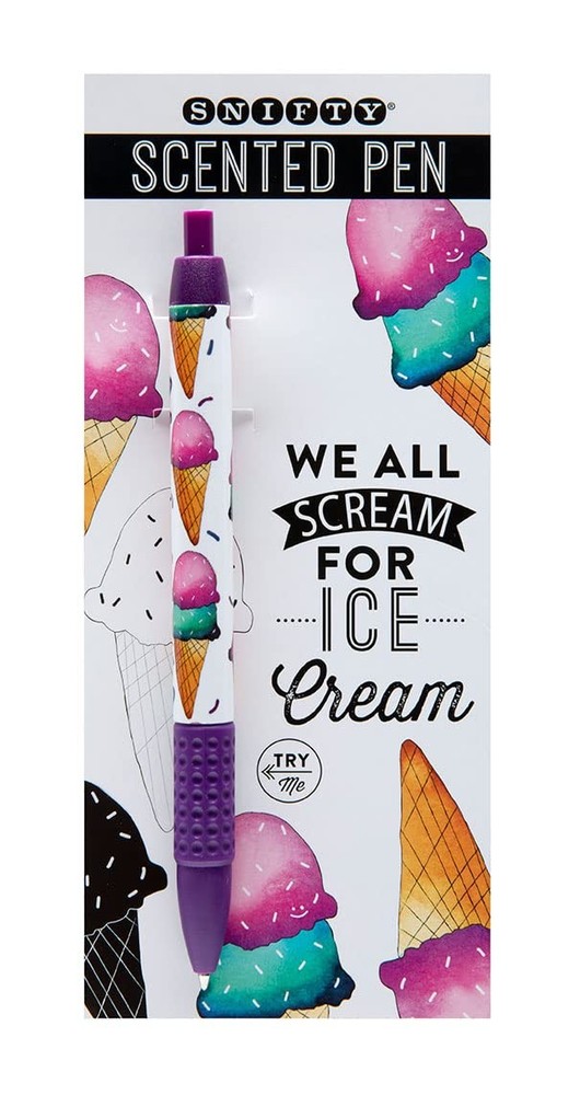 SNIFTY SPPC002 Ice Cream Scented Pen Plastic Standard Functional Touchscreen