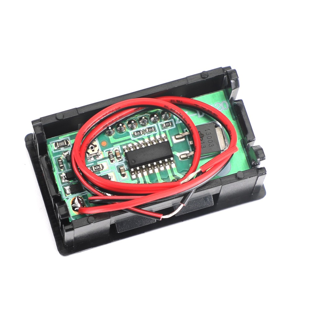 5Pcs Dc5-120V 0.56" 2 Wire Led Digital Display Panel Voltmeter Volt Tester Red