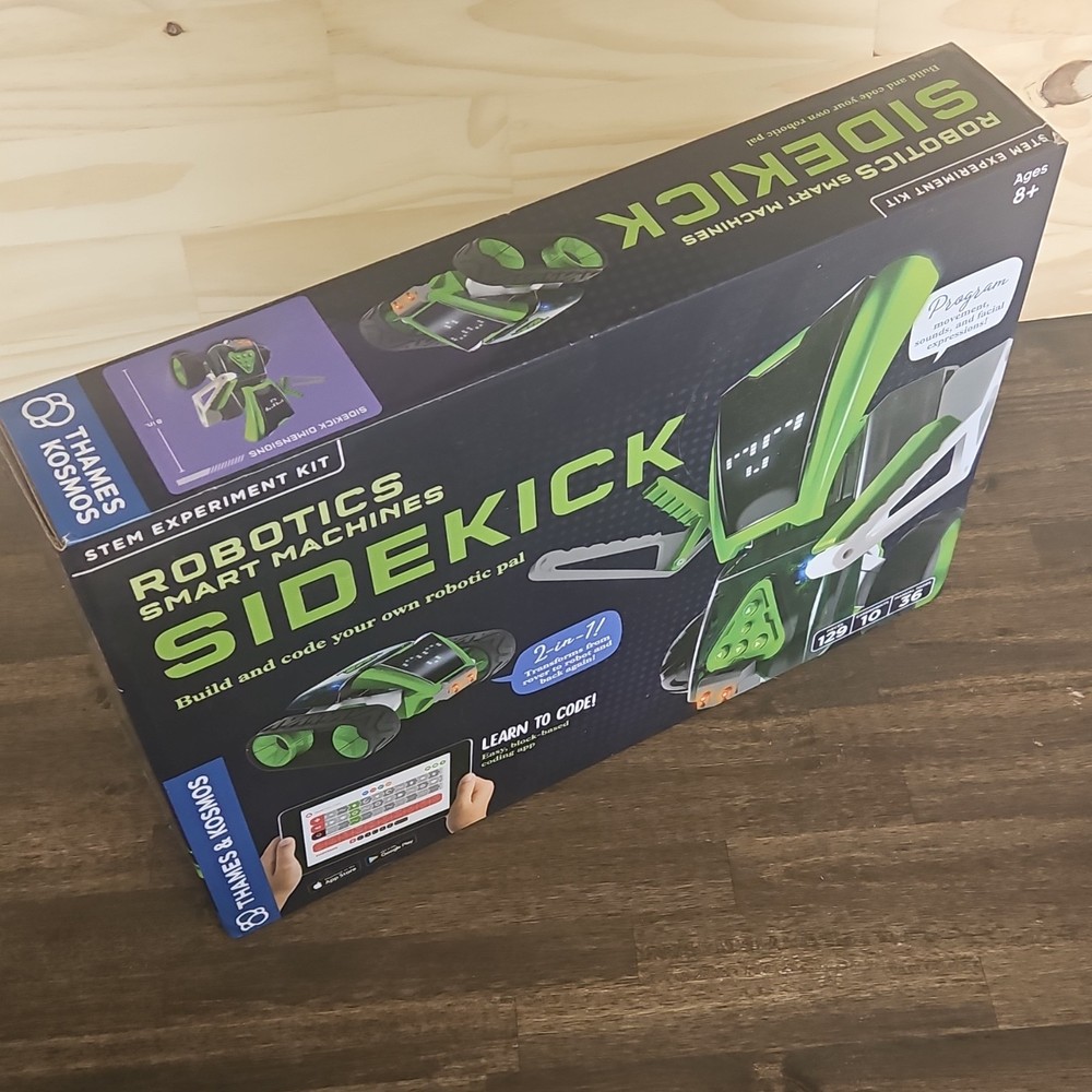 Thames & Kosmos Robotics Smart Machines Sidekick STEM Kit Xtrem Bots 620395
