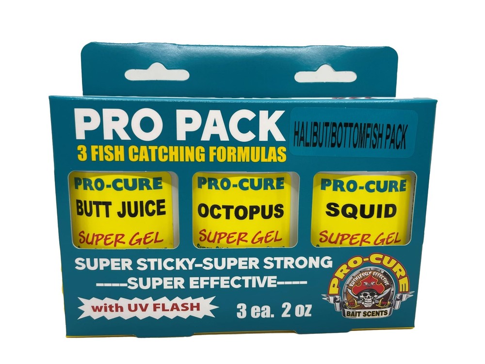 Pro Pack Halibut Bottomfish for All You Halibut, ling cod and Rock Fish..