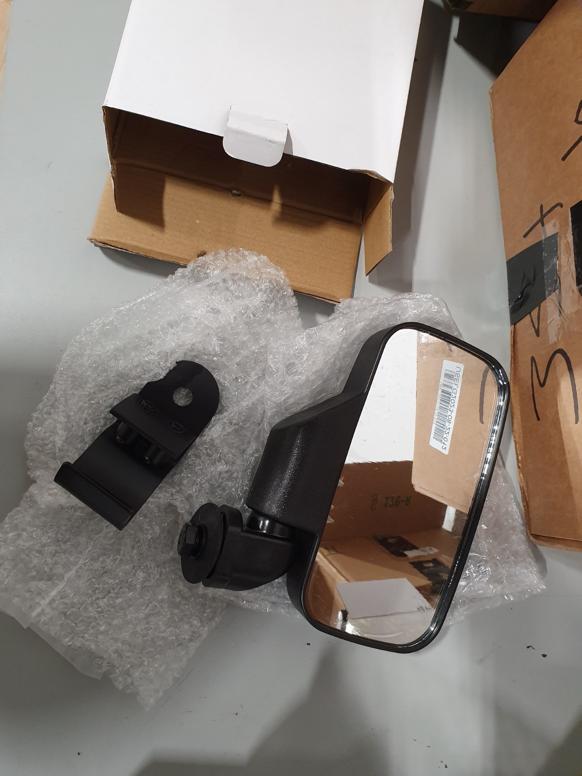 One Pair Rear View Side Mirrors For Polaris Ranger 500 /570 /XP 1000 900/General