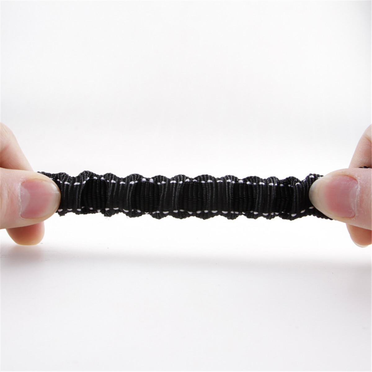 2 Way Elastic Bungee Double Dog Twin Leash for Dogs Pet Coupler Splitter Walking