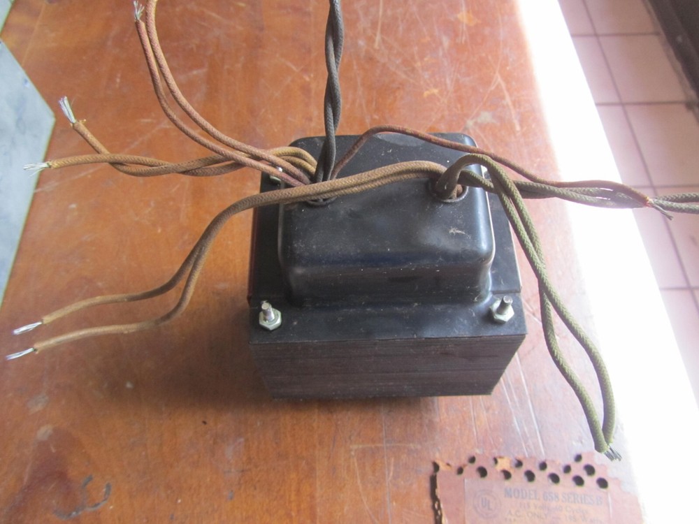 Power transformer from antique Emerson TV model 658