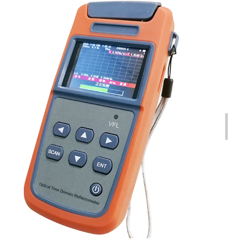 Mini Optical Time Domain Reflectometer OTDR Visual Fault Locator Built-in VFL
