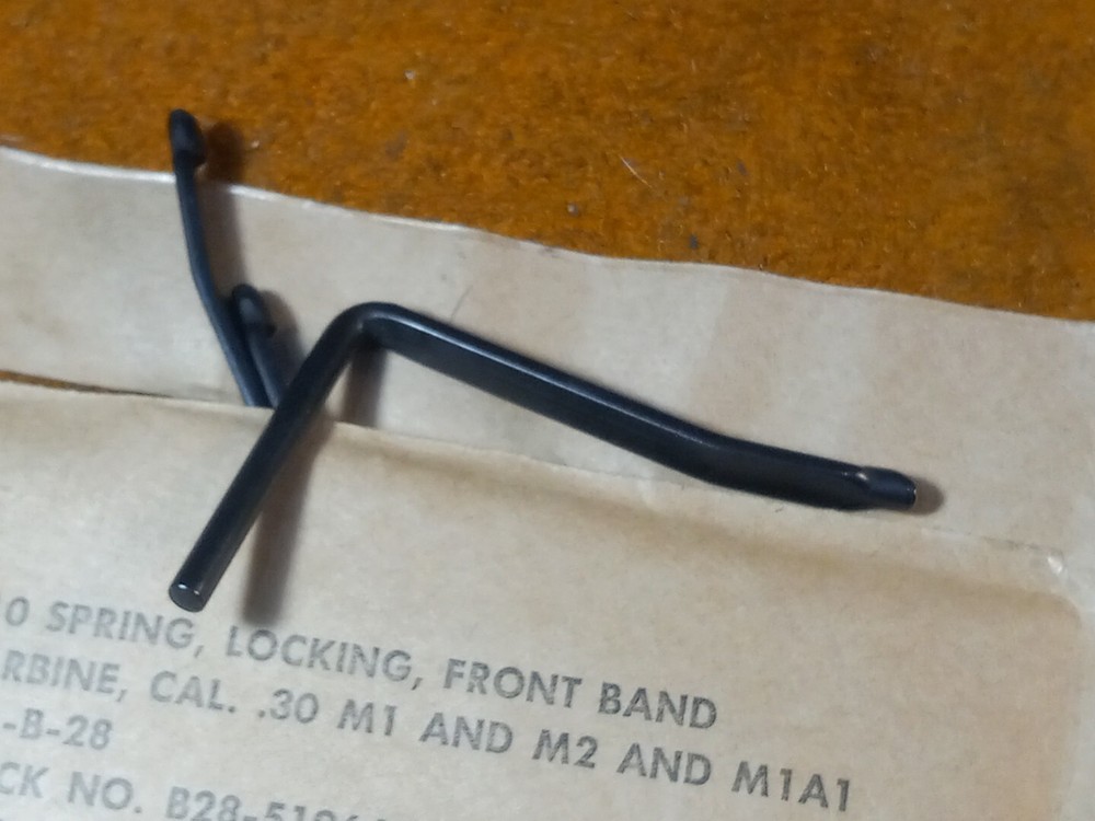 M1 Carbine Barrel Band Spring USGI NOS