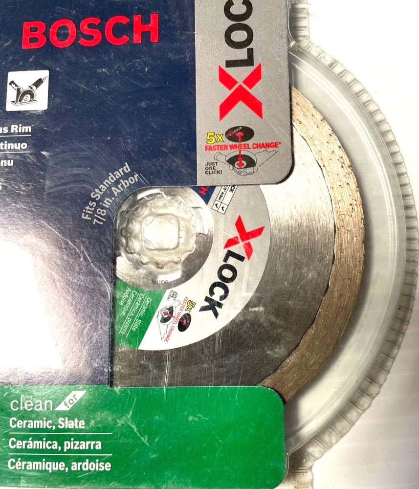 Bosch DBX4543S Diamond Continuous Rim Blade Ceramic,Slate