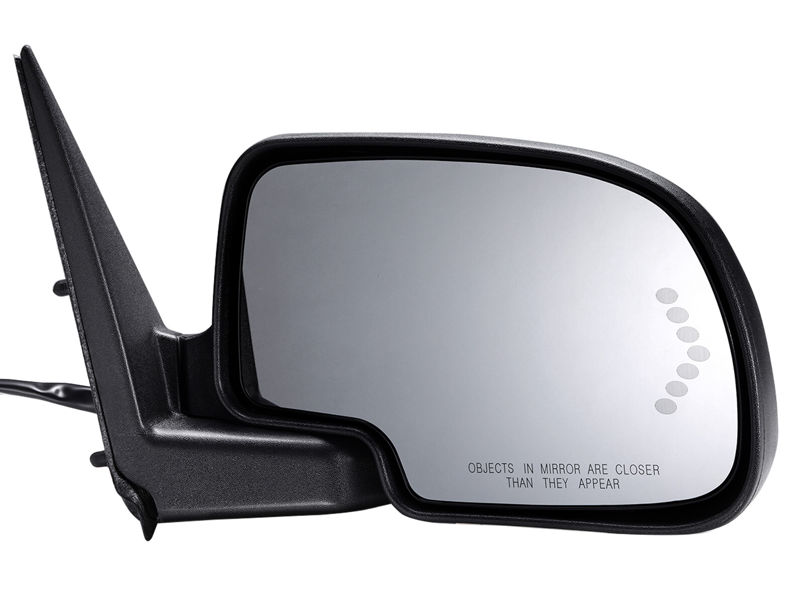 For 2003-2007 GM Pickup Truck Mirror Power Folding Signal Puddle Passenger Side