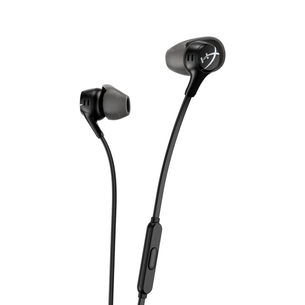 HyperX Cloud Earbuds II – 14mm Drivers, Four Eartips, Hard-Shell Carrying
