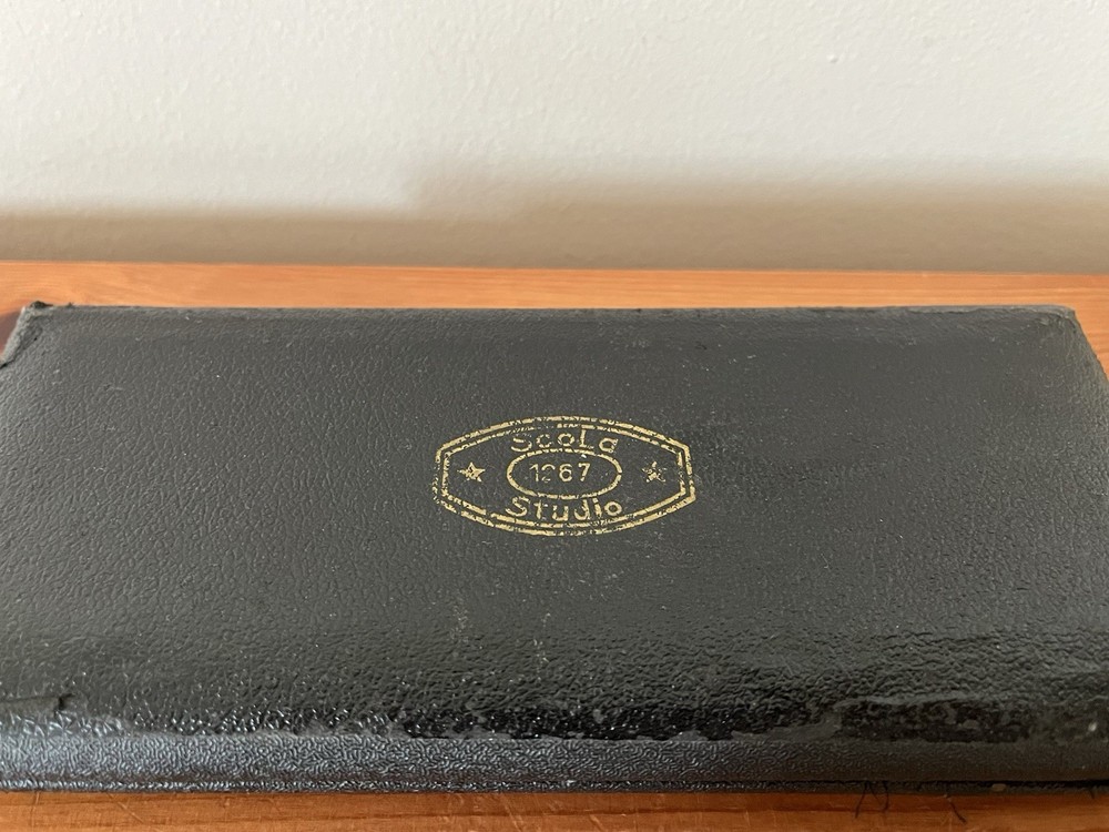 Scola Studio 1267 Drawing Drafting Compass Set Hard Case.