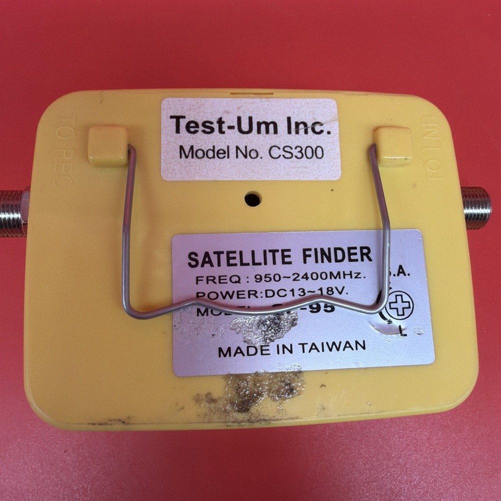 Test Um CS300 Satellite Finder