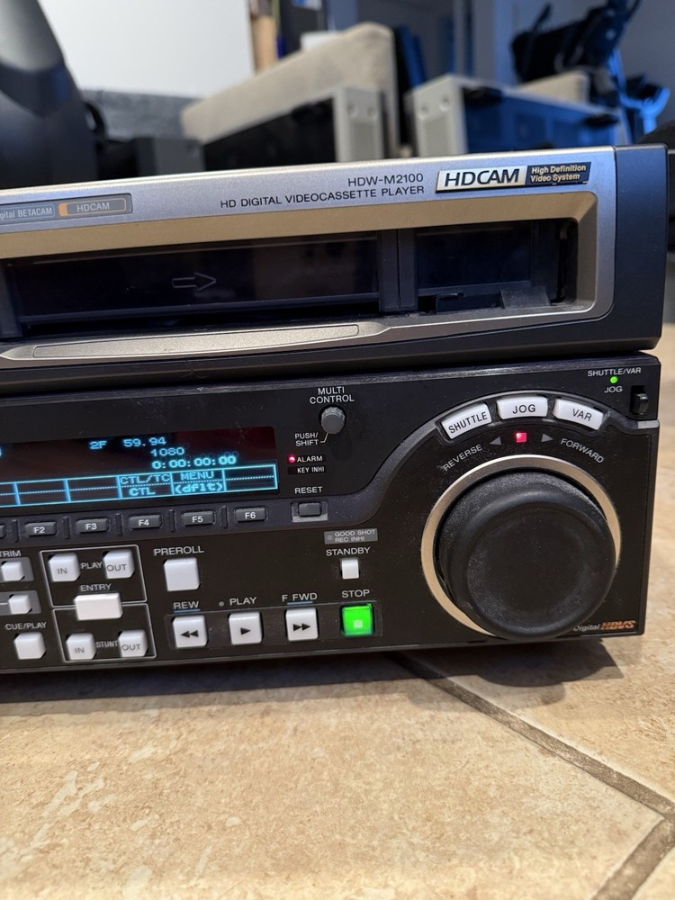 Sony HDW-M2100 HDCAM Prostudio Editing Player