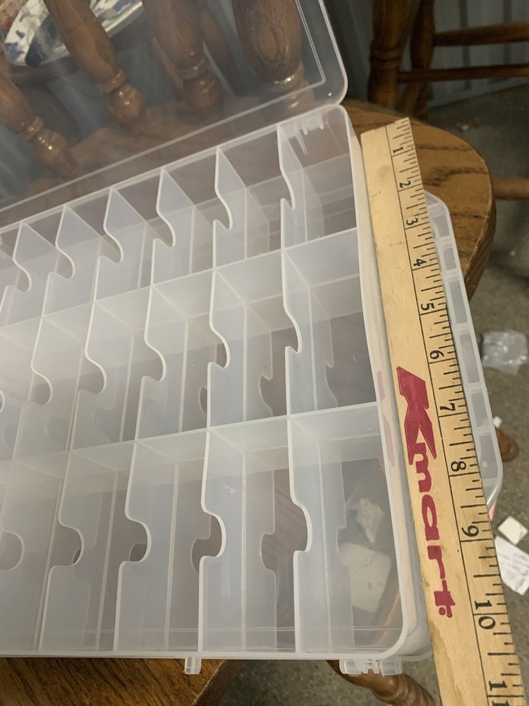 Double Sided Adjustable in Size Plastic Display Box