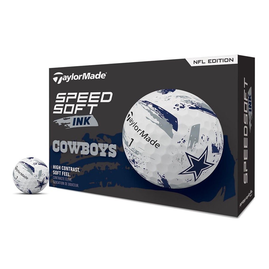 TAYLORMADE NFL SPEEDSOFT INK GOLF BALL DOZEN