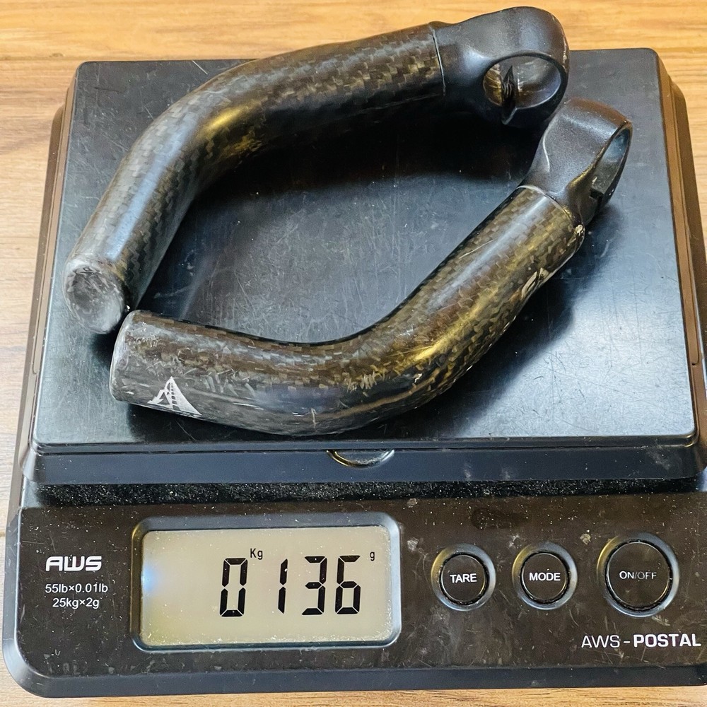 Profile Carbon Fiber Bar Ends Long Bend Oval