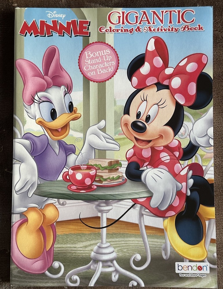 Bendon Disney   Minnie   Gigantic  Coloring And Activity Book