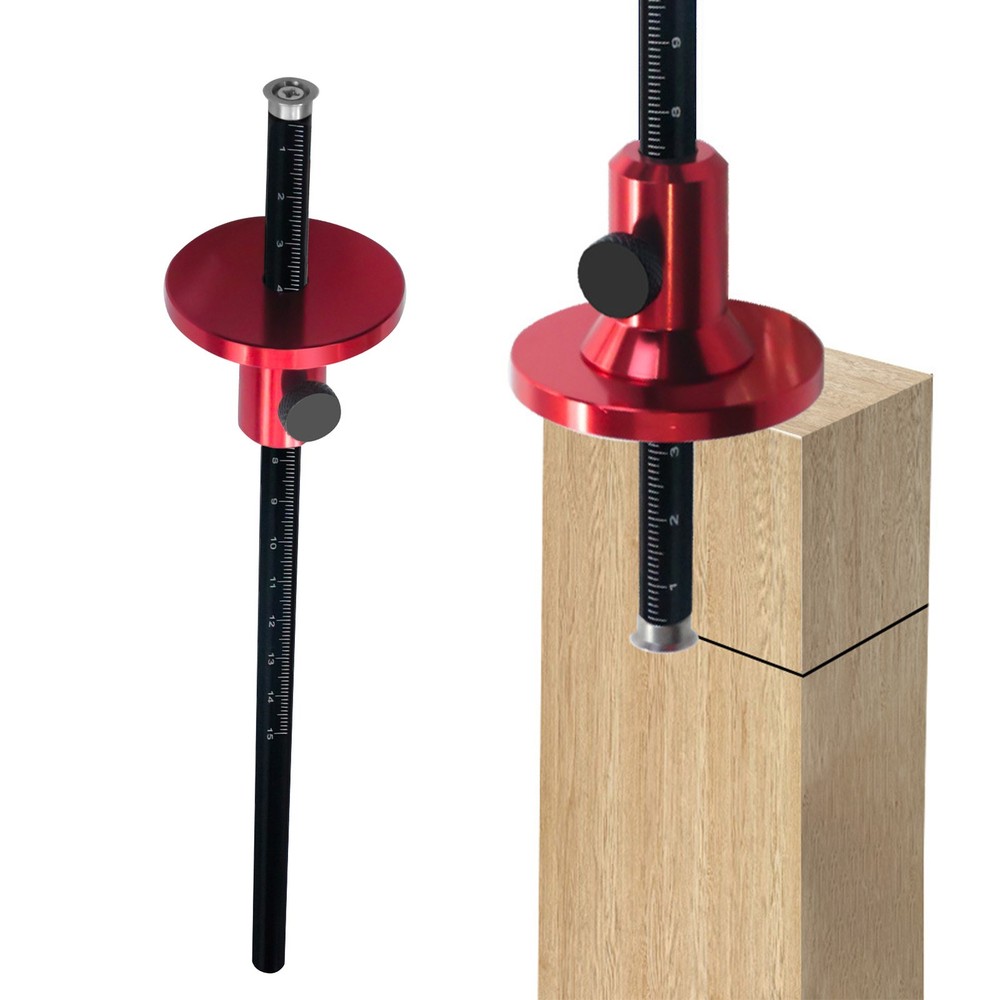 Wheel Marking Gauge Scriber Woodworking Mortise Parallel Scribing Tool Accessory