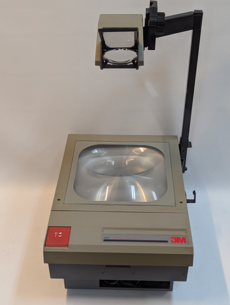 3M 905 900 AJA Overhead Transparency Projector Folding WORKING