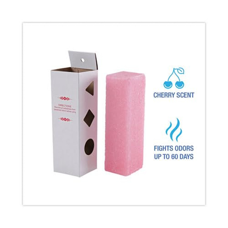 Deodorizing Para Hanging Wall Blocks, 24Oz, 6-Pack, Cherry Scent, Pink, Powerful