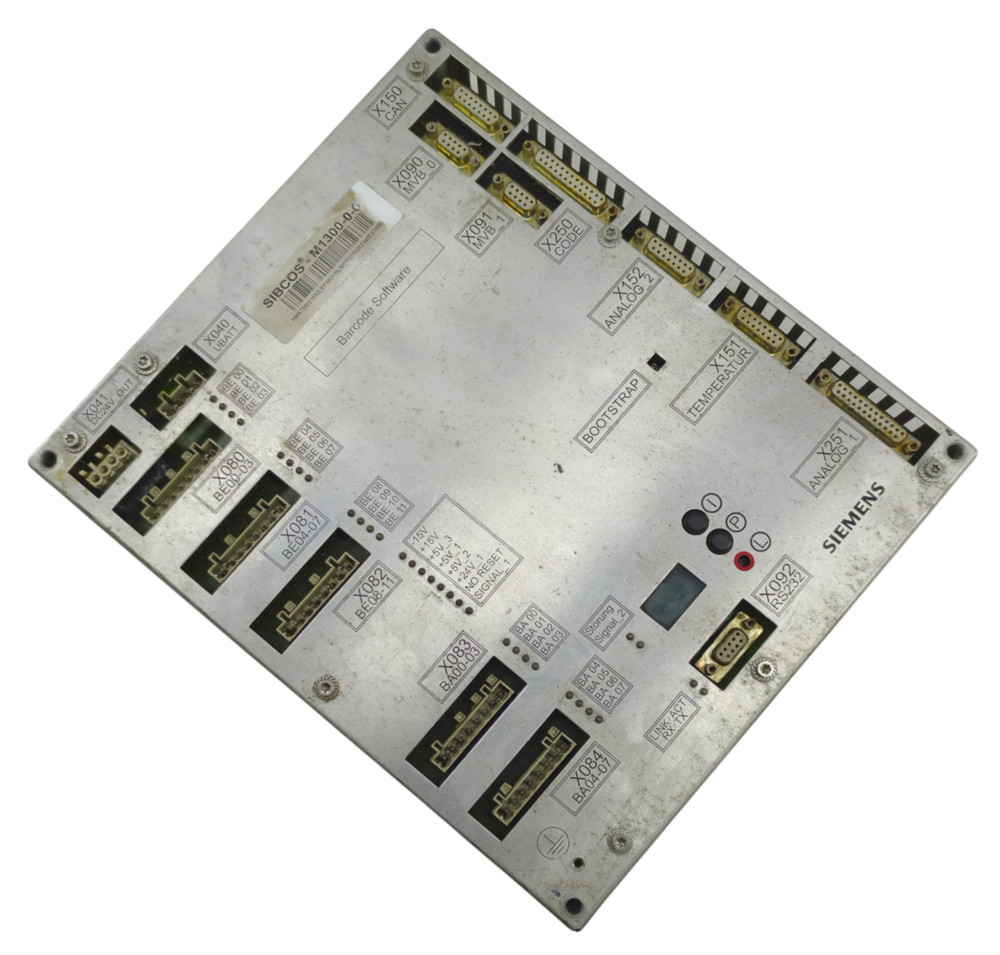 SIEMENS SIBCOS SIBCOSM1300 M1300-0-0 Barcode Software Master Control Module