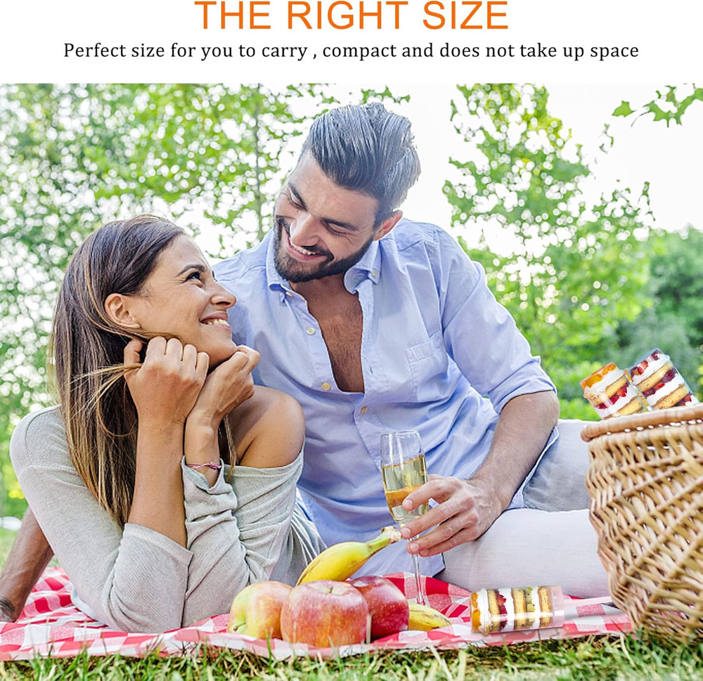 24 Pack Cake Push Pop Containers with Lids, Muti-Purpose Push Pop Cake Container