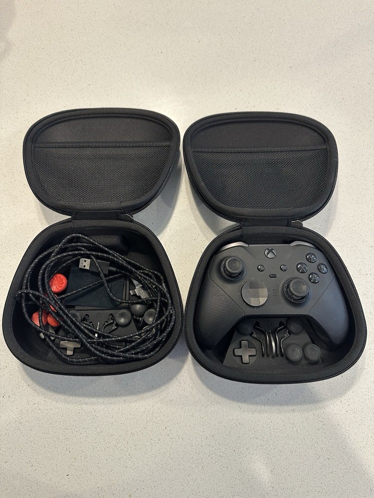 Xbox Elite Series 2 Controller Bundle SCUF Thumbsticks Paddles w/USB-C Cable