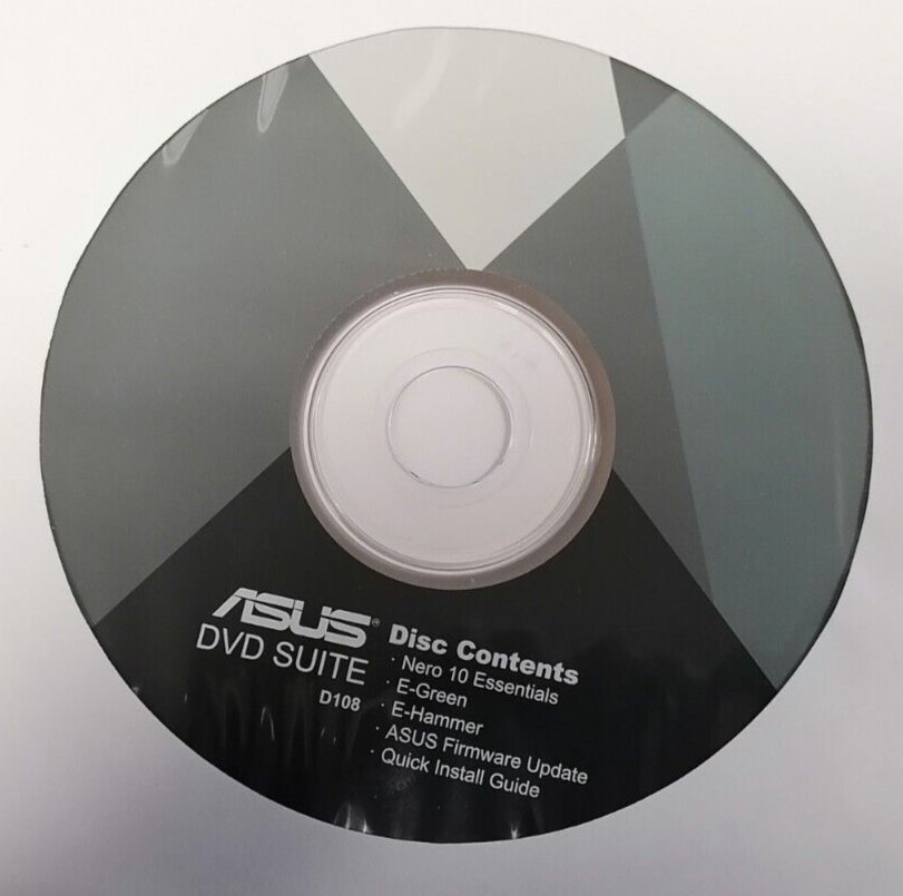 ASUS DVD Suite Software D108
