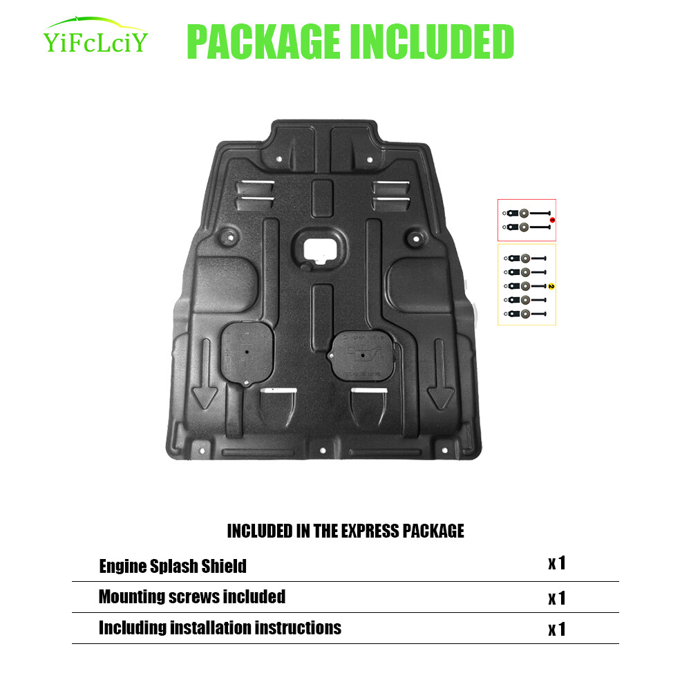 For Benz GLA250 2015-2020 Under Engine Splash Guards Front Engine Mud Flaps