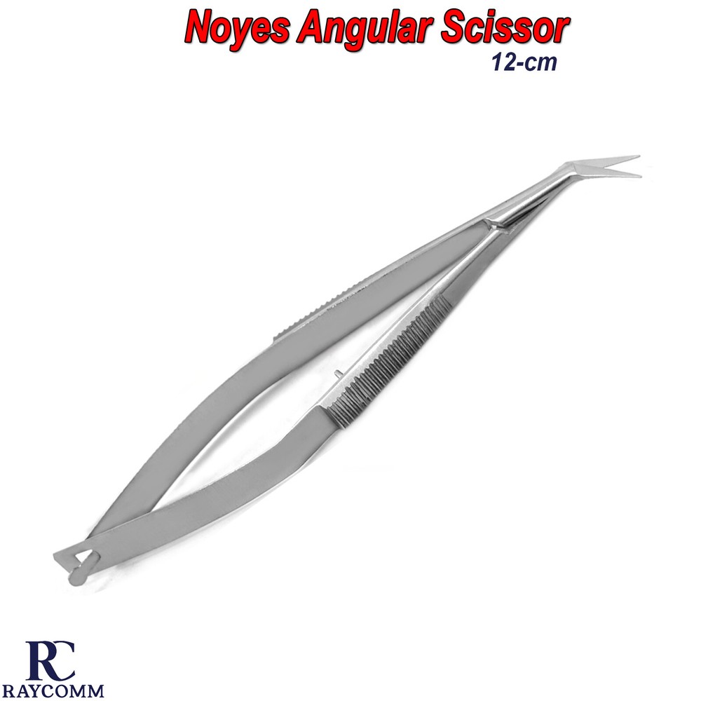 Surgery Ophthalmic Spring Action Noyes Angular Scissor Ophthalmology Micro Shear