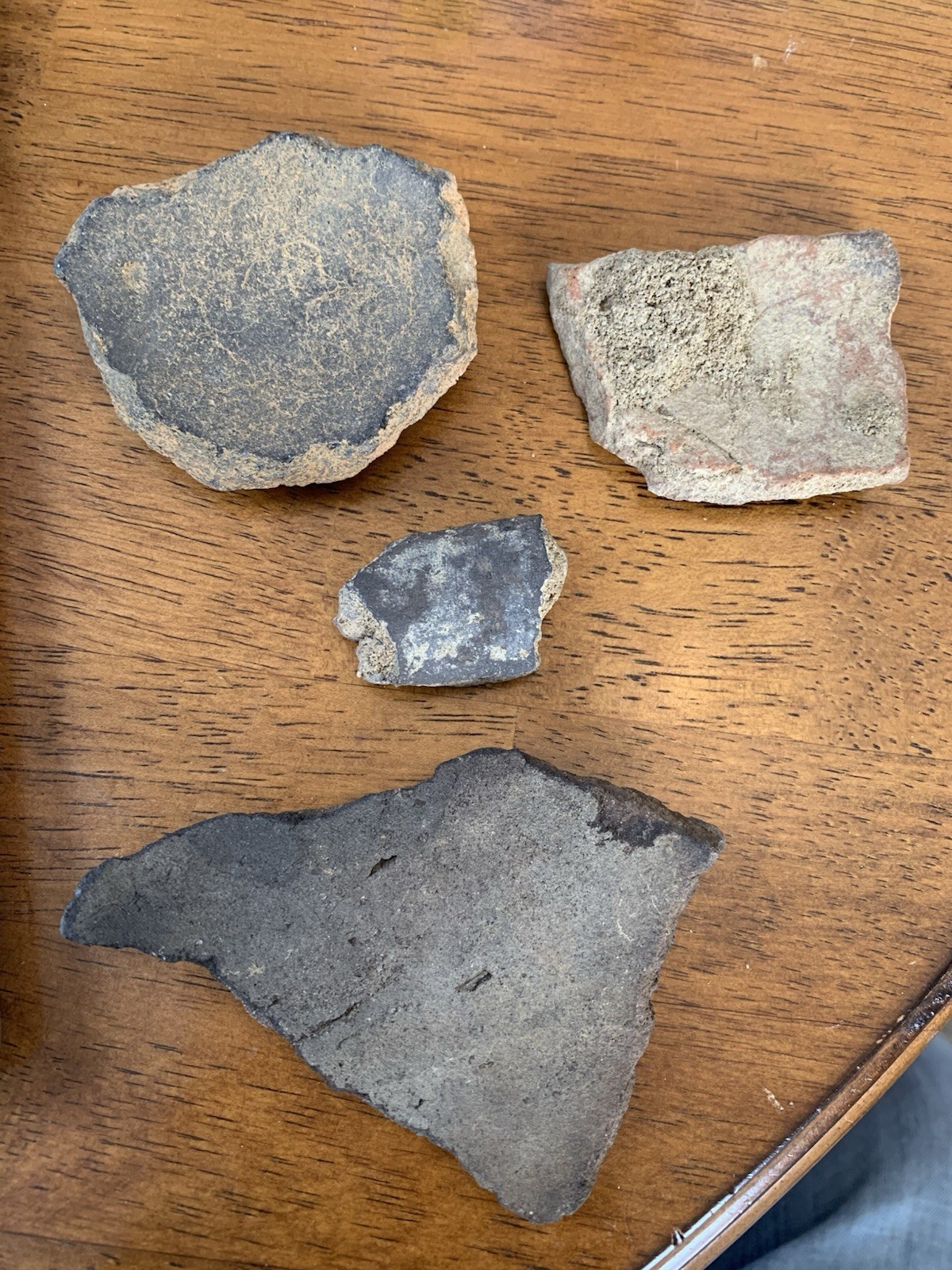 Authentic American Indian Artifacts Found Near Kingstree, SC pottery shards