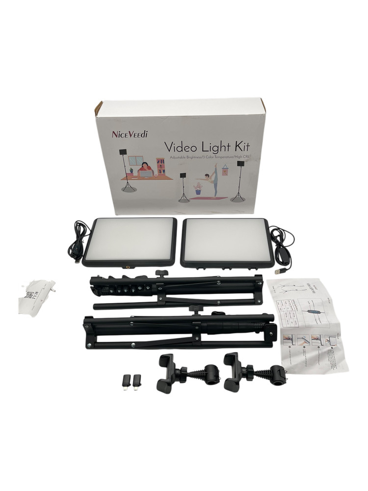NiceVeedi LED Video Light Kit