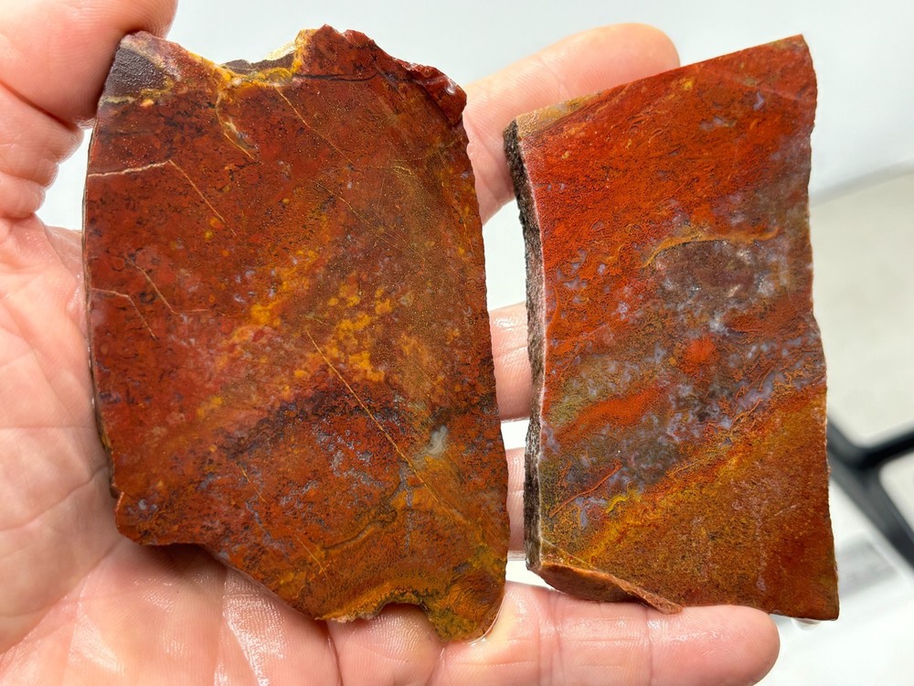 Mexican Cathedral Agate Slabs Cabbing Lapidary Combo Ship Avail