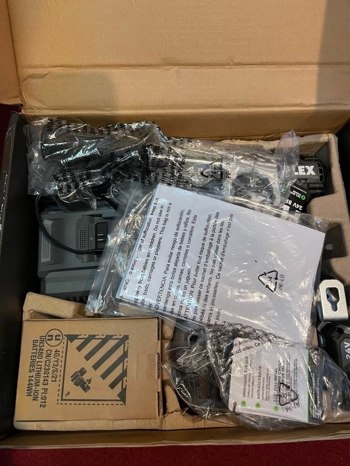 Flex 24V 4 Tool Combo Kit - FXM403-2G