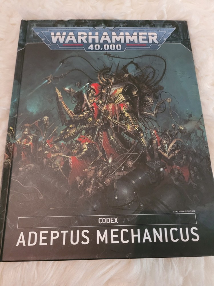 Warhammer 40,000 Codex: Adeptus Mechanicus RPG Gaming Game Book "Code Not Valid"