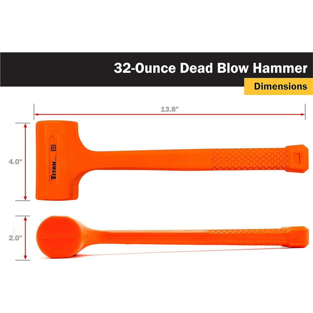 TITAN 32 oz. Dead Blow Hammer