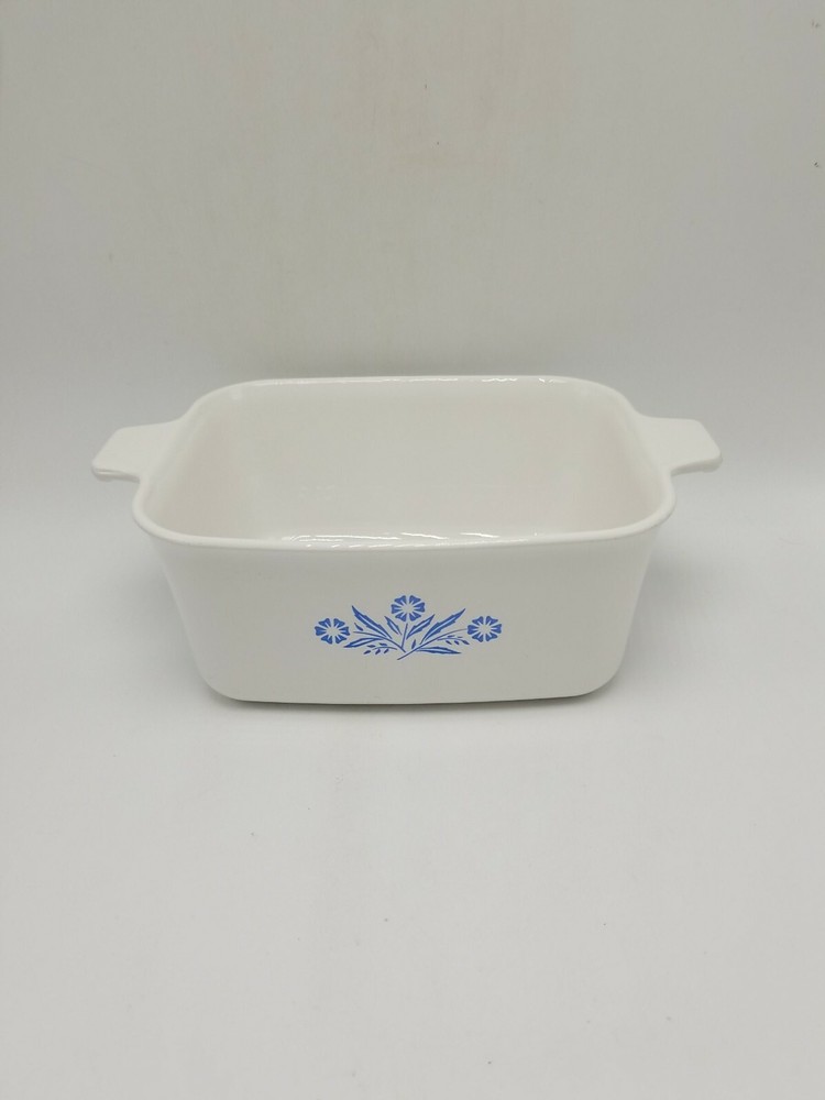 Corning Ware "Cornflower Blue" Rectangular Open Casserole P-4-B