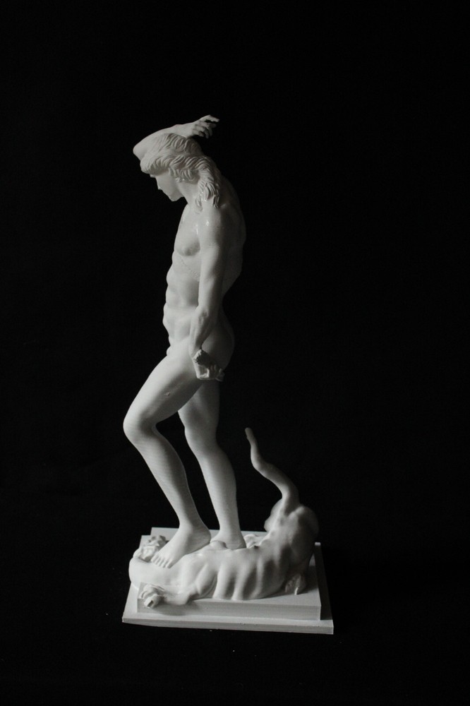 Apollo slaying Python Sculpture. ''20/50cm Big size desk gadget