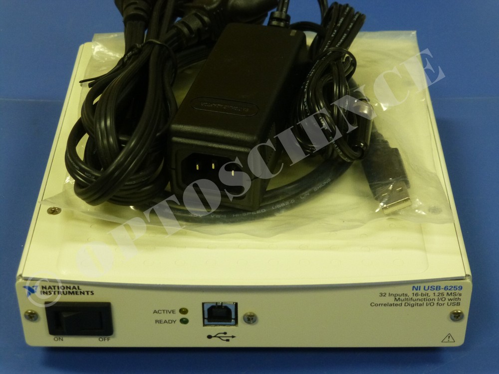 National Instruments NI USB-6259 Data Acquisition Device, Mass Termination