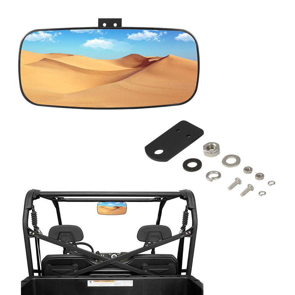 UTV Rear View Center Mirror for Polaris Ranger XP 500/570/900/1000 Crew #2879969