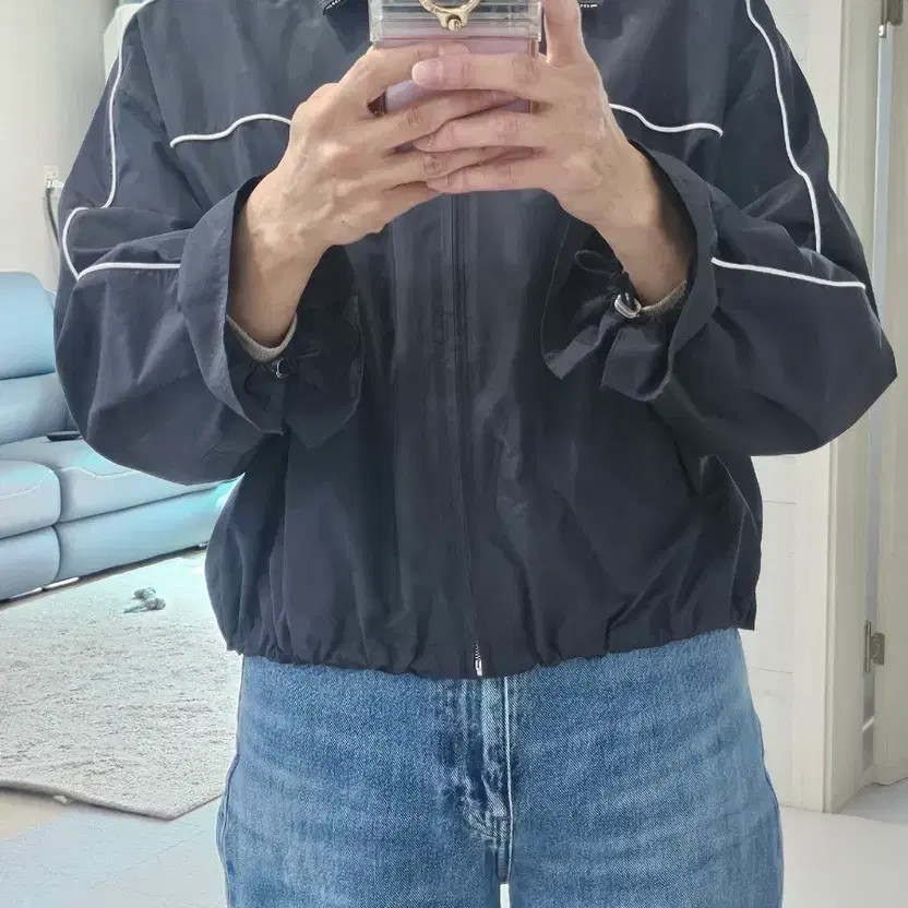 G.Cook Cropped Jacket Size 55 Navy Spring/Summer Official