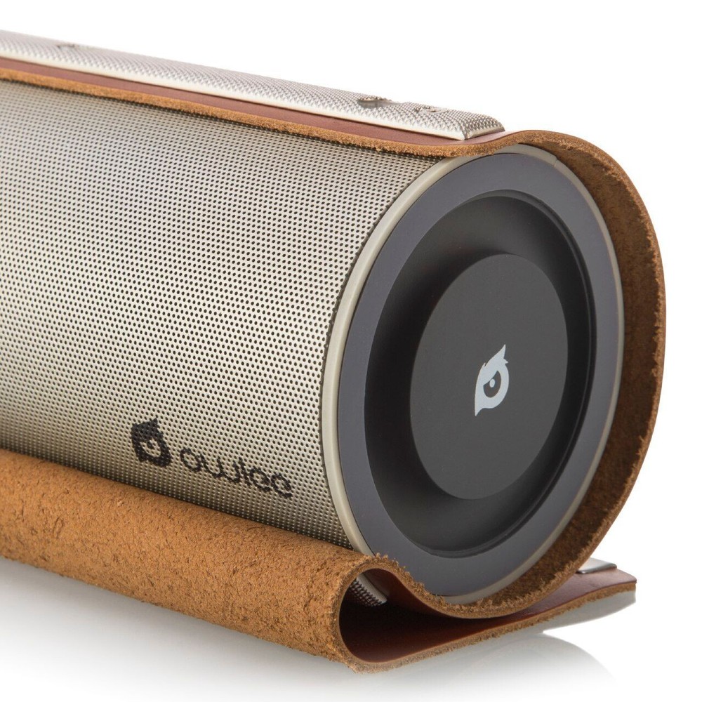 Owlee Scroll Premium Portable Bluetooth Wireless Speaker With Leather and Case