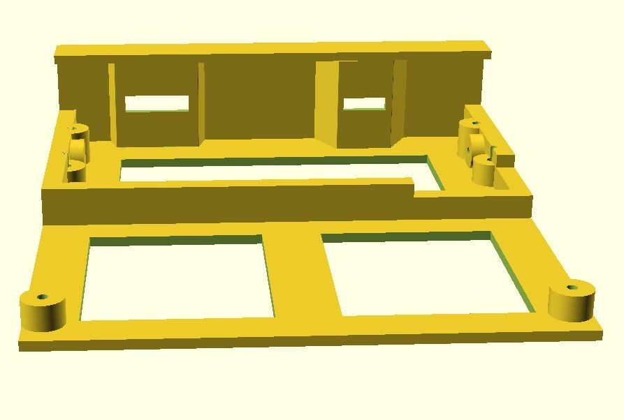 SCSI2SD (v5) Floppy Drive Bay Adaptor (3D Printed)