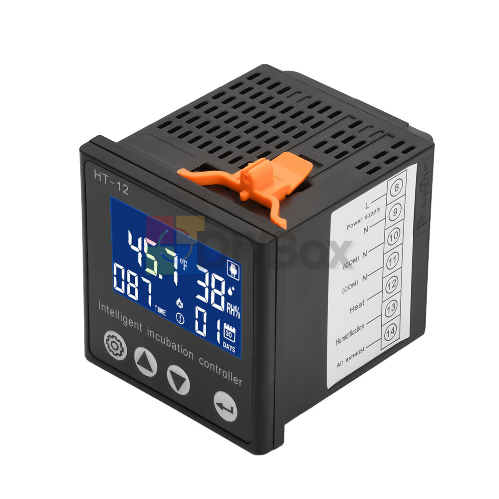 HT-12 Incubator Digital Temperature Controller Thermostat Temp Humidity Control