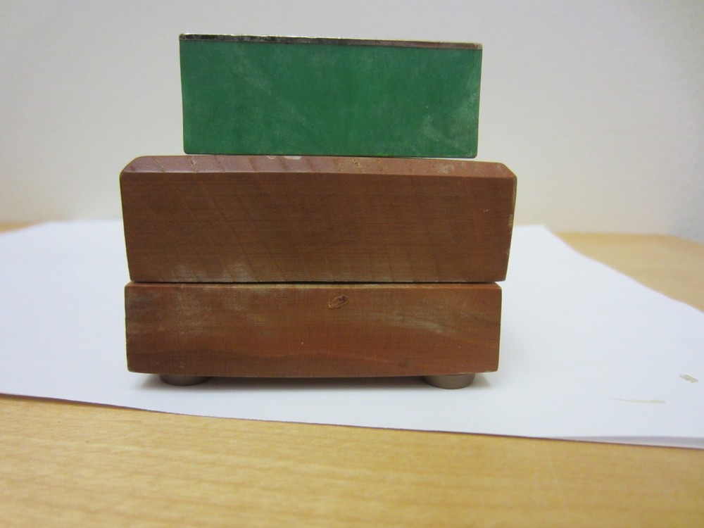 DMT Diamond 6" Whetstone Extra Fine Green Sharpening System Wood Box Case USA