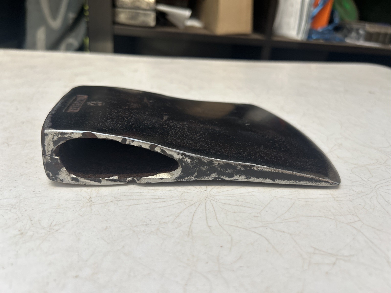 Vintage Keesteel Axe Head; Collectable; 4lb; Cracked Poll; Tassie Connie