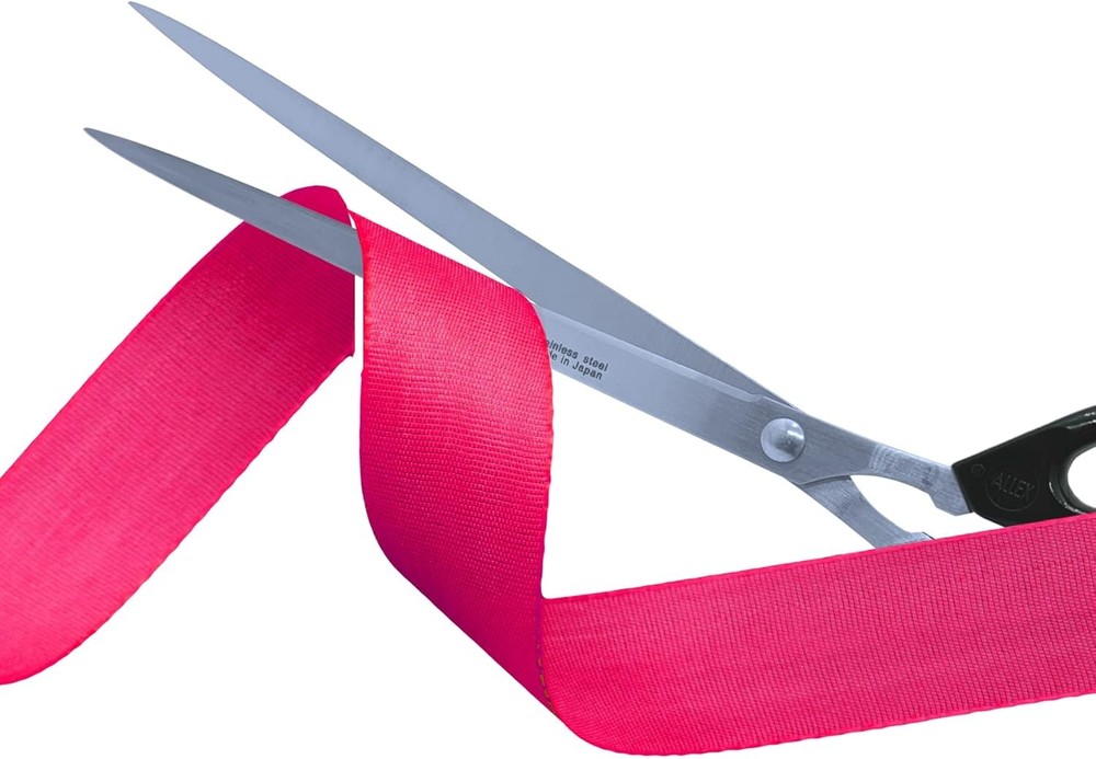 ALLEX Extra Long Giant Scissors 13-3/4" Razor Sharp Super Long, Black